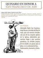 Oraciones a Santo Francisco 포스터