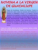 La novena de la virgen de Guadalupe ảnh chụp màn hình 3