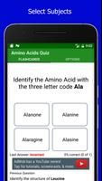 Amino Acids Quiz capture d'écran 1