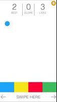 Swipe : Colour Game capture d'écran 1
