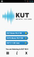 KUT 90.5 Music, News, & NPR Affiche