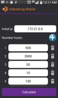 Subnetting Mobile Affiche