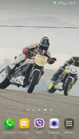 Motorbike Drift Live Wallpaper syot layar 1