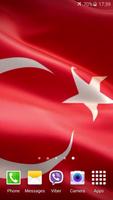 Flag of Turkey Video Wallpaper Affiche