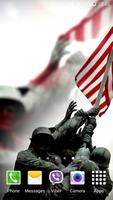 Flag of USA Video Wallpaper captura de pantalla 2