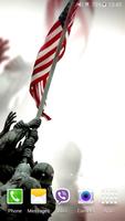 Flag of USA Video Wallpaper captura de pantalla 3