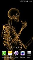 Skeleton Video Live Wallpaper ภาพหน้าจอ 1