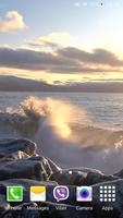 Vagues sur Roches Fond d'écran capture d'écran 1