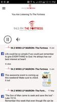 94.3 The Fortress WIWU-FM poster