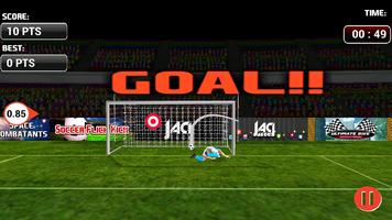 Soccer Goal Kick স্ক্রিনশট 1