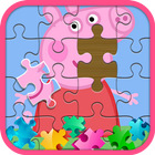 Peppa Puzzle pig game icon