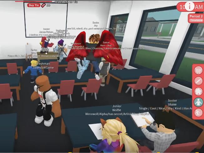 Text For Robloxian Highschool