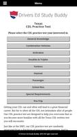 Texas Driver License Test capture d'écran 1