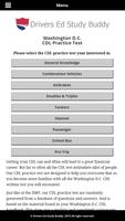 Washington DC Driver License スクリーンショット 1