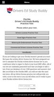 Florida Driver License Test poster