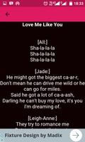 2 Schermata Little Mix Song Lyric