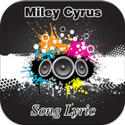 Miley Cyrus Song Lyric ไอคอน