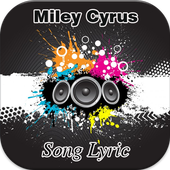 Miley Cyrus Song Lyric أيقونة