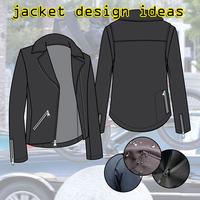 ideas de diseño de la chaqueta Poster