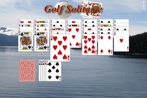 Golf Solitaire - Free स्क्रीनशॉट 1