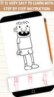 How to Draw Wimpy Kid تصوير الشاشة 3