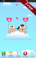 Cute Lover Eggs Live Wallpaper Plakat