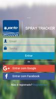 Jacto Spray Tracker Cartaz