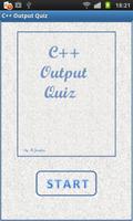 C++ Output quiz Affiche