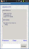 C++ Output quiz capture d'écran 2