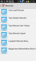 Tips Menulis Buku Affiche