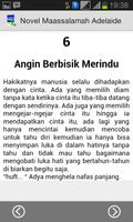 Novel Maassalamah Adelaide screenshot 2