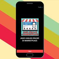 Jago Jualan Online di Marketplace الملصق