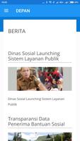 SISTEM LAYANAN PUBLIK| DINAS SOSIAL KOTA GORONTALO تصوير الشاشة 1