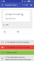 GRE MATH PRACTICE TEST تصوير الشاشة 3