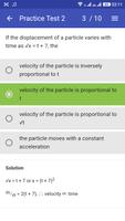 NEET 2021 - 2022 PHYSICS PRACT Ekran Görüntüsü 2