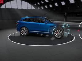 برنامه‌نما F-PACE Preview App عکس از صفحه