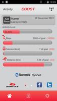 Bowflex Boost الملصق