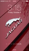 keypad for Jaguar Theme Car lock screen تصوير الشاشة 2