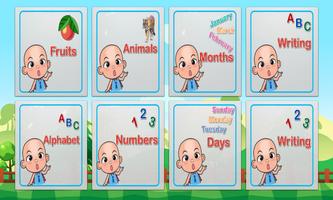 Kids Learning ABC (Chalk Up) โปสเตอร์