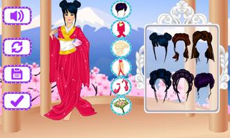 Japanese Girl - Dress up screenshot 1