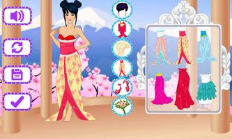 Japanese Girl - Dress up screenshot 2