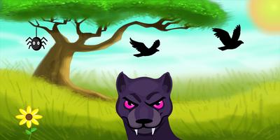 adventure jaguar jungle پوسٹر