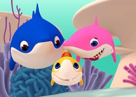 Video Song Baby Shark for Children's پوسٹر