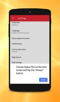 New Opera Mini - Fast Web Browser Tips screenshot 1