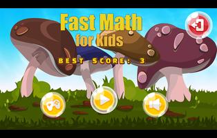 Fast Math for Kids Poster