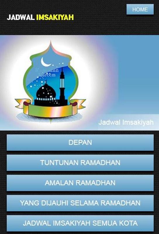 Jadwal Imsakiyah 2018 APK Download - Gratis Buku 