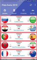 Jadwal Piala Dunia Russia 2018 Online پوسٹر