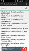 Jadwal Misa Pekan Suci 2016 ポスター