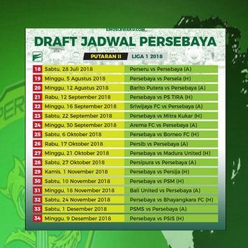  Jadwal Pertandingan Persebaya Liga 1 2019 for Android 