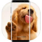 Dog Licks Lock Screen آئیکن